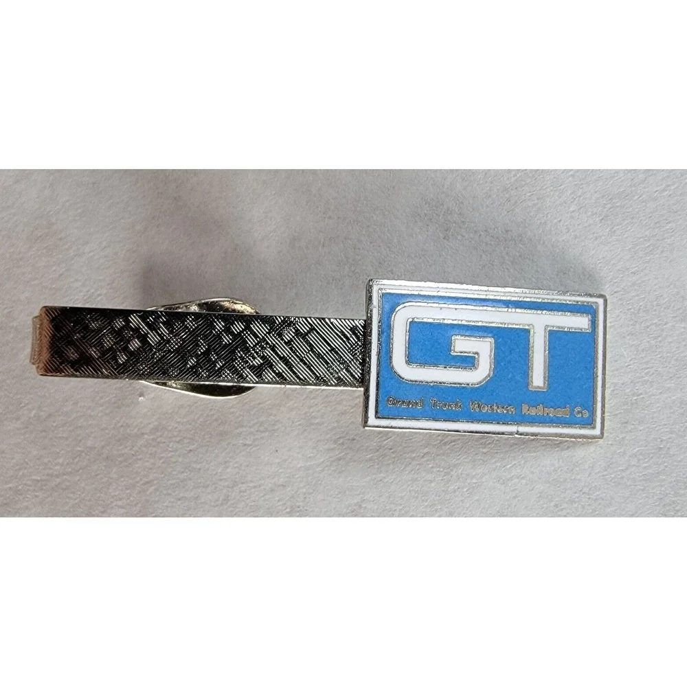 Grand Trunk Western &‎ Conrail Tie Tack Lapel Pin in Case Collectible Railroad